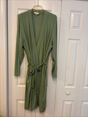 605 State of Day Lounge Sage Green Robe